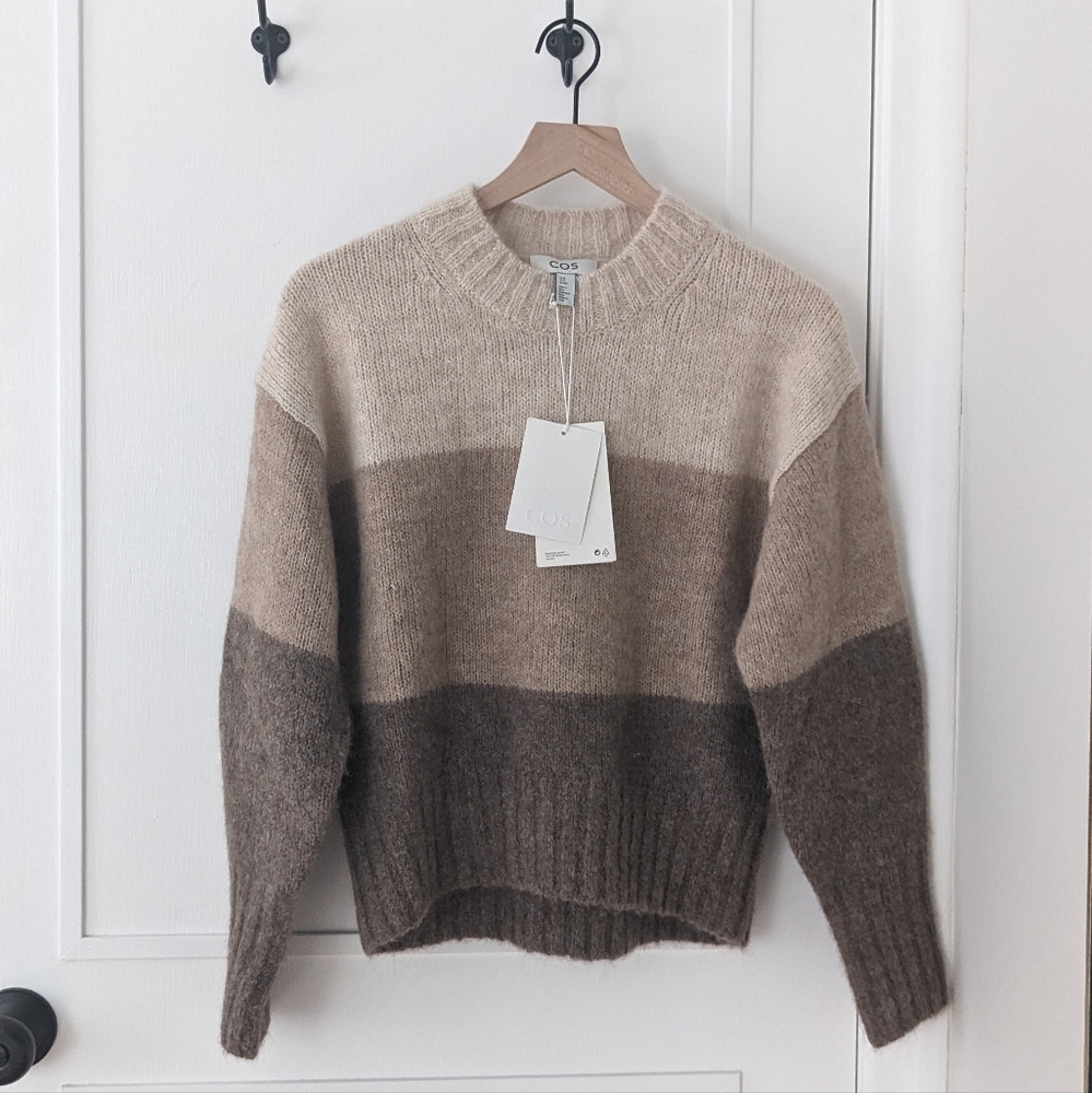 COS Loose Fit Cropped Jumper XS